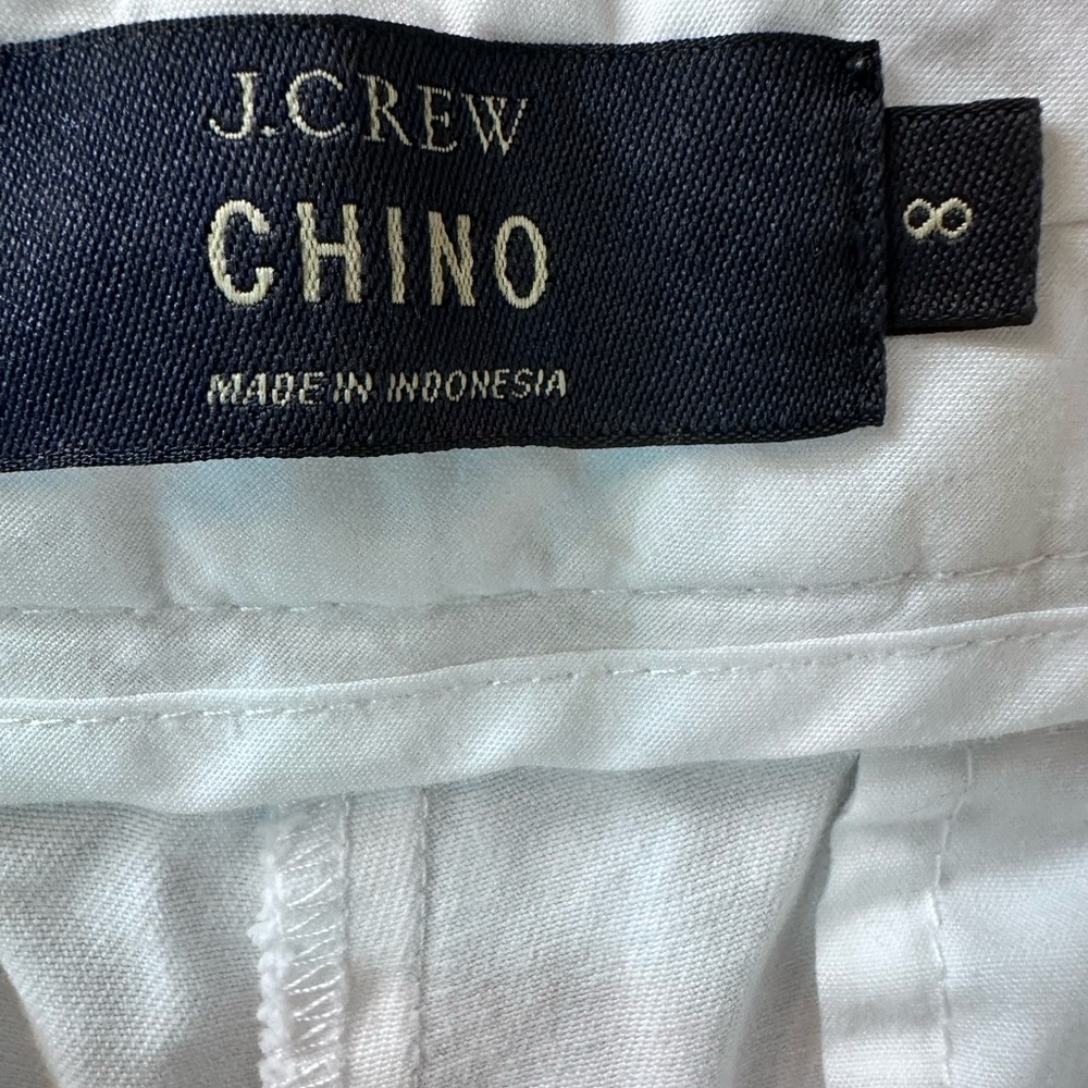 J Crew White Chino Shorts 4.5” & SANCTUARY size 29 Khaki 3” Inseam Preppy lot/2 - Picture 7 of 13